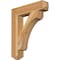 Ekena Millwork Legacy Craftsman Rough Sawn Bracket, Western Red Cedar, 4"W x 20"D x 24"H BKT04X20X24LEC04RWR - alternate 1
